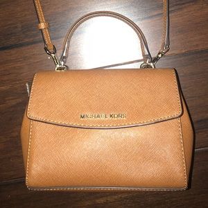 Small brown MK crossbody
